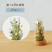 画像をギャラリービューアに読み込む, コルクフラワーガラスドーム 【あの子の庭 ー 小径】NEW!