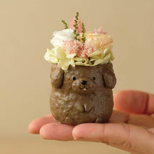 画像をギャラリービューアに読み込む, 小さな家族 トイプードル ブラウン