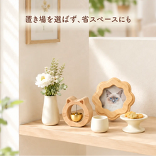 画像をギャラリービューアに読み込む, ころんと可愛い天然木のおりん「ここね」
