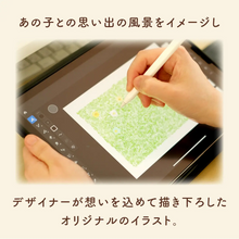 画像をギャラリービューアに読み込む, クリスタルガラスフォトフレーム&amp;台座「ゆらりの」
