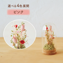 画像をギャラリービューアに読み込む, コルクフラワーガラスドーム　【あの子の庭 ー 小径】NEW！
