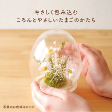 画像をギャラリービューアに読み込む, LEDフラワーガラスドーム　【あの子の庭 ー たまご】NEW！
