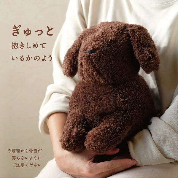 ペット骨壺カバー【もこち】 DOG　名入れプレート（オプション）　5寸サイズ入荷！