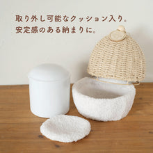 画像をギャラリービューアに読み込む, UTATANE ペット骨壺カバー【ほこハウス】　名入れプレート付き
